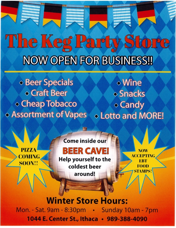 the keg flyer 001