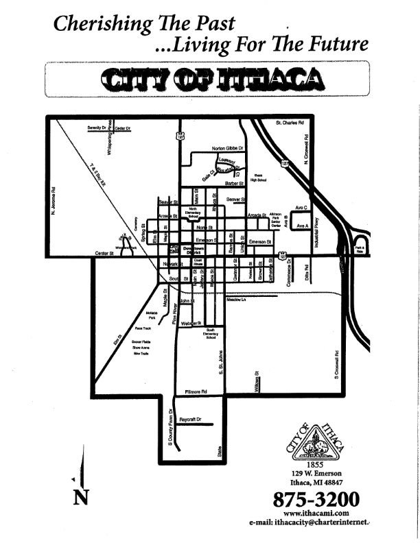 city street map 001