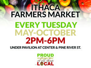 ithaca farmers market sign updated